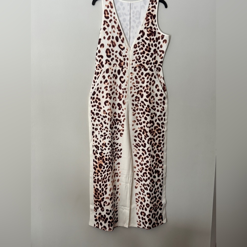 Leopard Print Jumpsuit